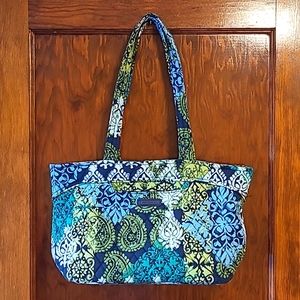 Vera Bradley Mandy Tote Carribbean Sea